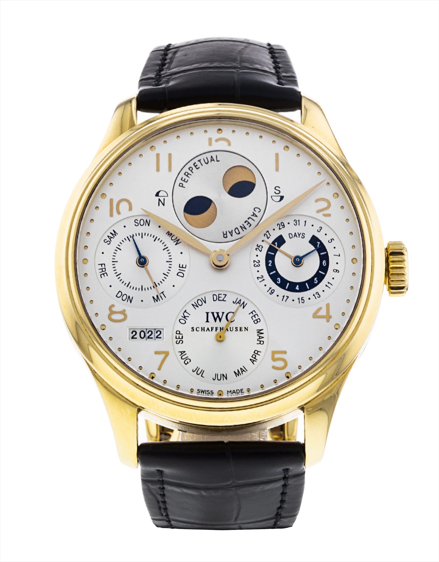 Pre-Owned IWC Portugieser Perpetual Calendar Watch