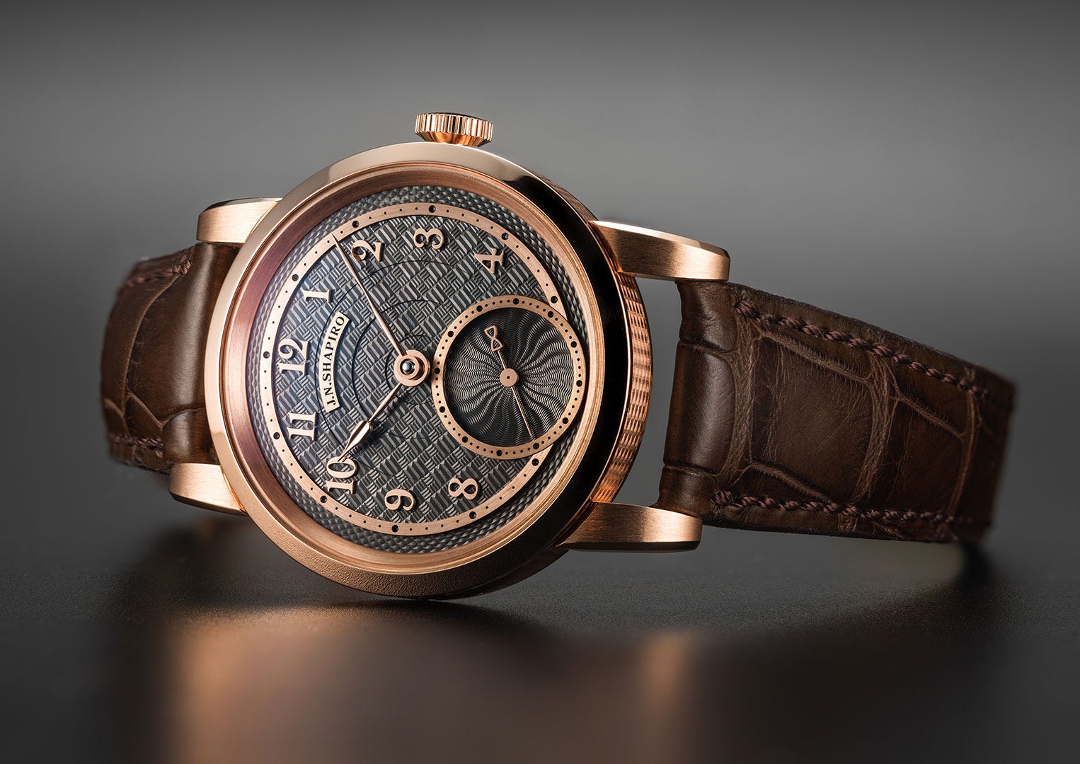 J.N. Shapiro's intricate dial design's are among the more classic offerings from the States