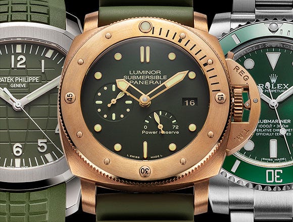 Feature: 3 Green Watches